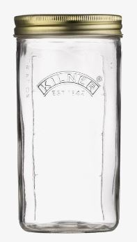 Kilner Wide Mouth Preserving Jar 1l