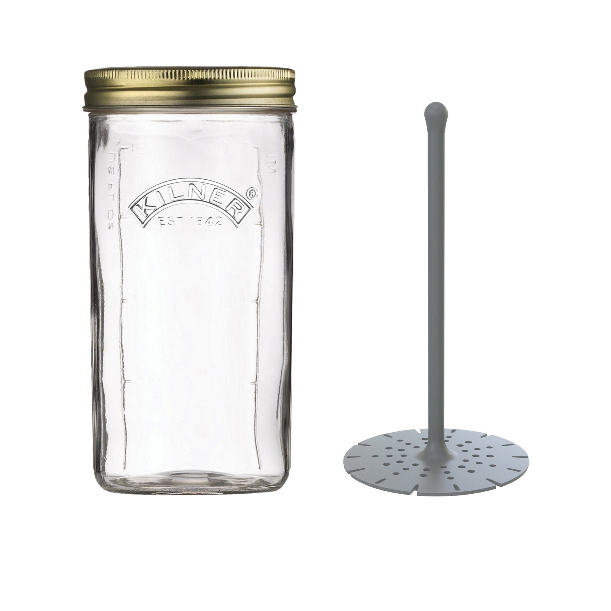 Kilner Pickle Jar With Lifter 1l Glassware Storage The Cooks Kitchen 