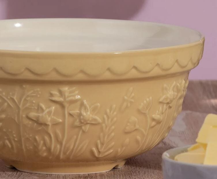 Mason Cash - In The Meadow Daffodil Mixing Bowl 21cm/1.1l Yellow Mixing Bowls & Pudding Bowls The Cooks Kitchen Mandurah 