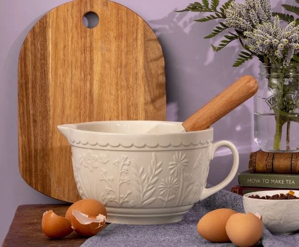 Mason Cash - Meadow Batter Bowl 1.9l Mixing Bowls & Pudding Bowls The Cooks Kitchen 