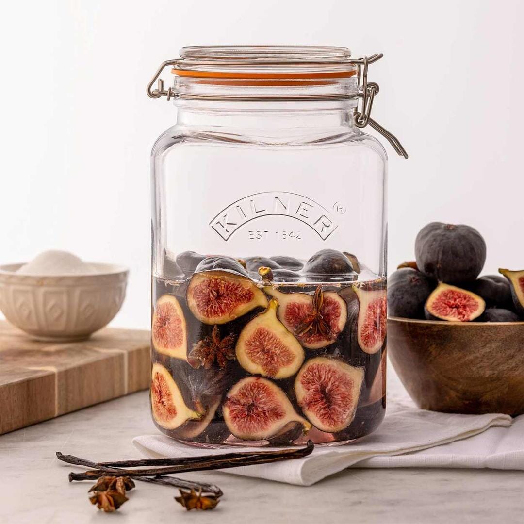 Kilner Square Clip Top Jar 3l Preserving Jars The Cooks Kitchen 
