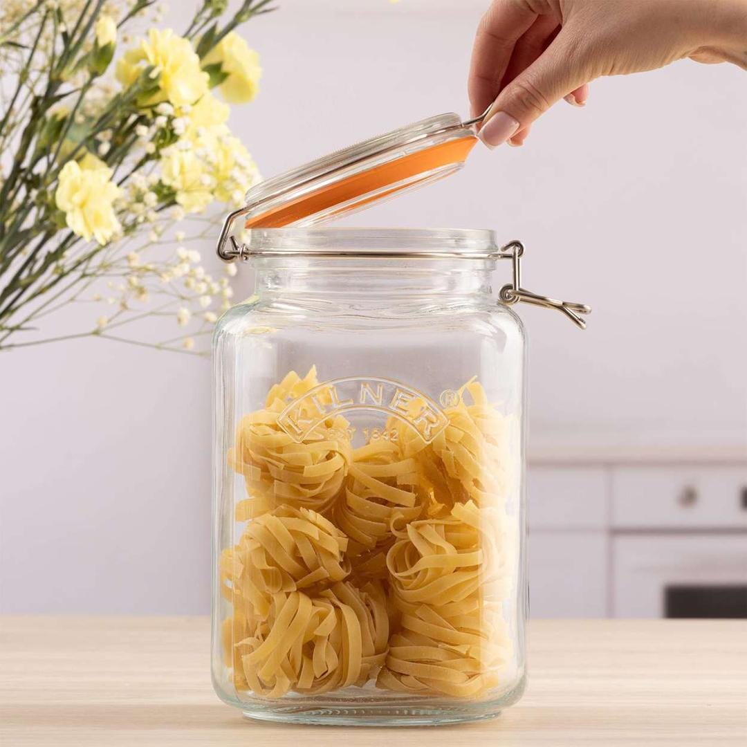 Kilner Square Clip Top Jar 3l Preserving Jars The Cooks Kitchen 