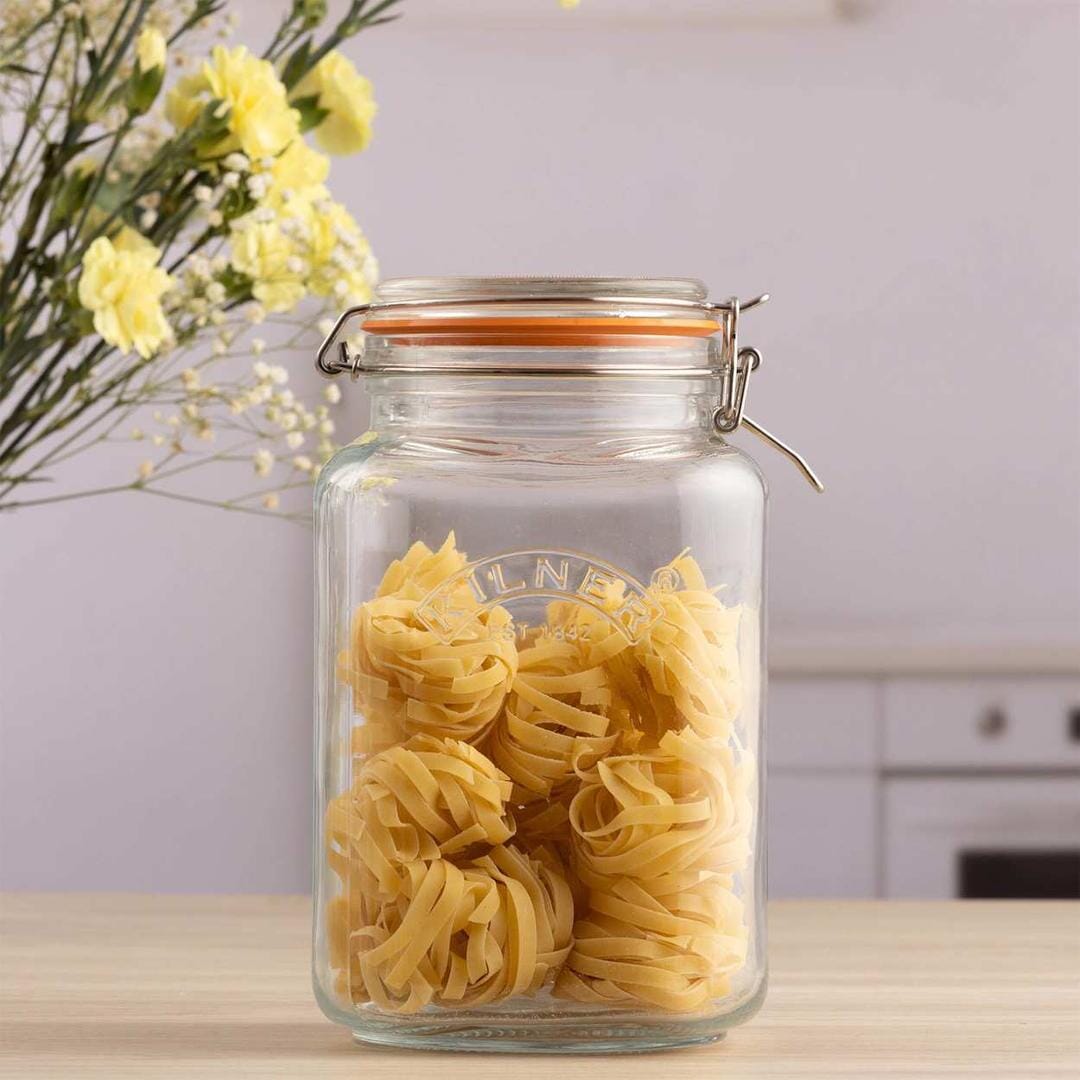 Kilner Square Clip Top Jar 3l Preserving Jars The Cooks Kitchen 