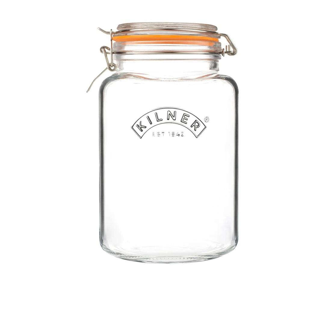 Kilner Square Clip Top Jar 3l Preserving Jars The Cooks Kitchen 