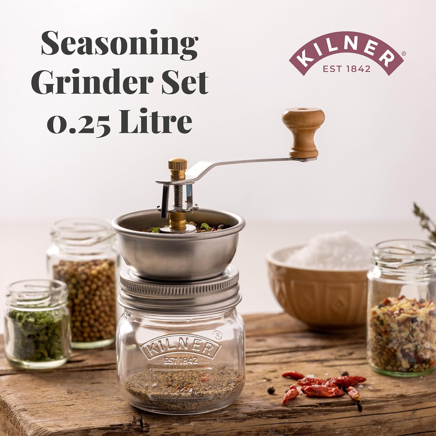 Kilner Seasonings Grinder