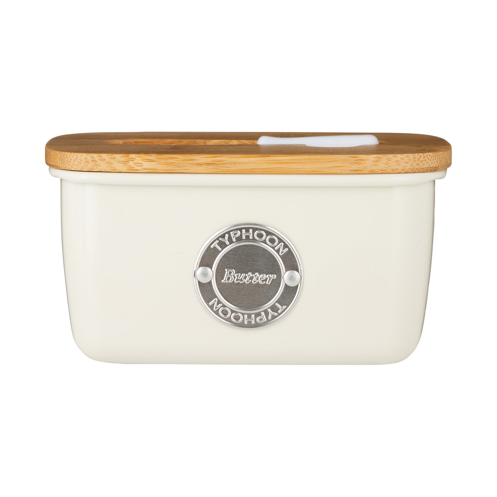 Typhoon Living Butter Dish 650ml Cream Bread & Butter Storage The Cooks Kitchen 