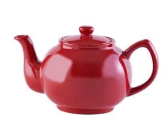 Price & Kensington Teapot 6 Cup Red Ceramic Teapots The Cooks Kitchen 