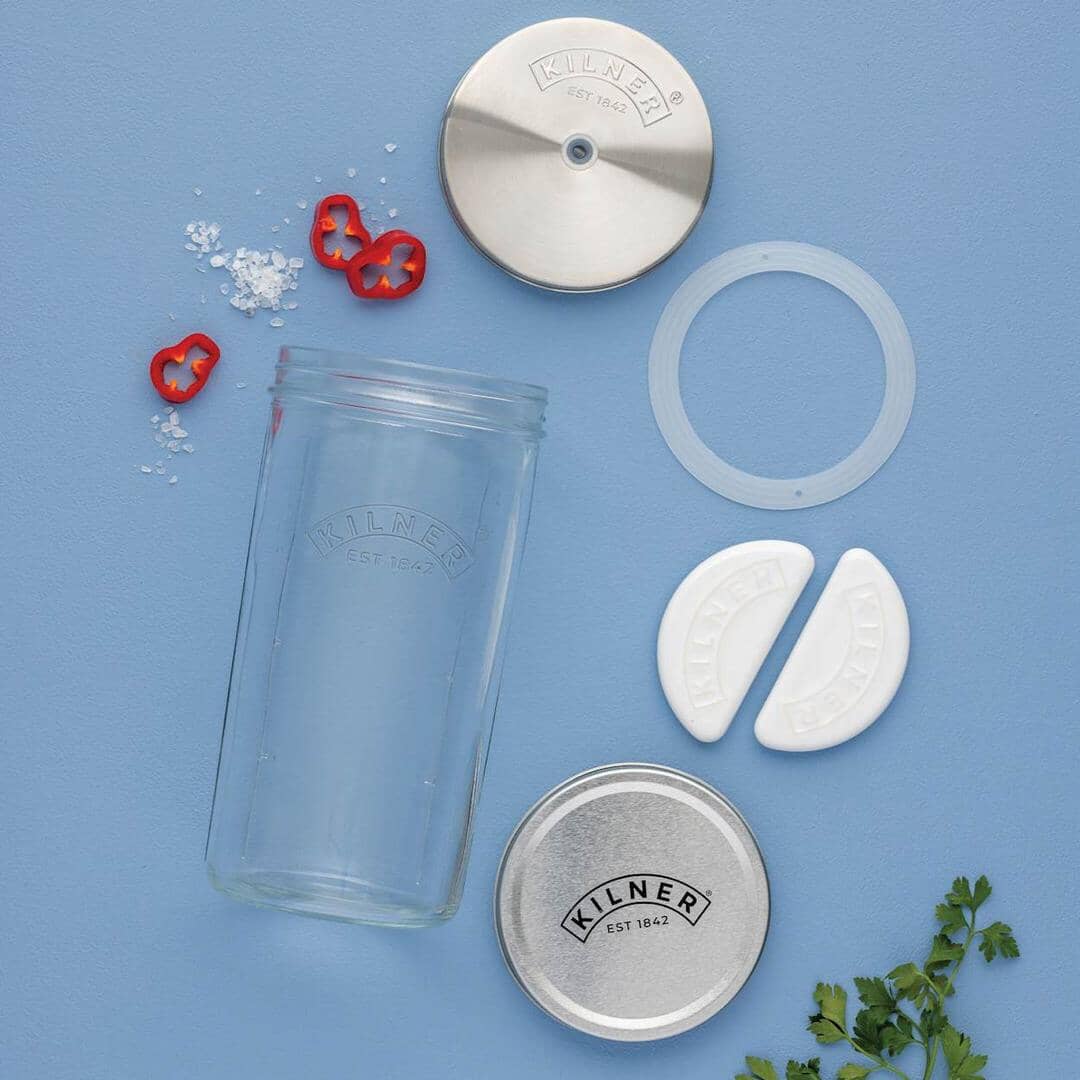 Kilner Wide Mouth 1l Fermentation Set Fermentation The Cooks Kitchen 