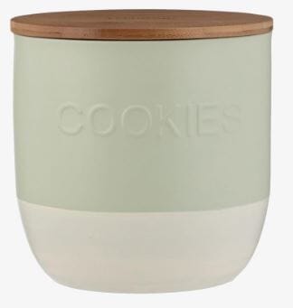 Typhoon Oben Cookie Storage 2.3l Green Biscuit Barrels & Tins The Cooks Kitchen 