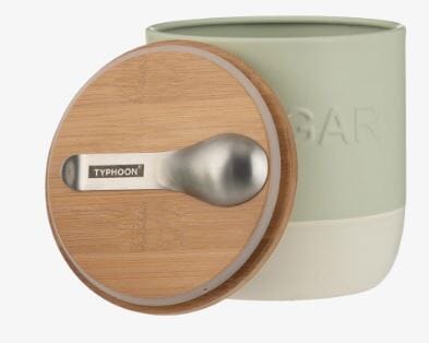 Typhoon Oben Sugar Storage 1.25l Green General Storage The Cooks Kitchen 