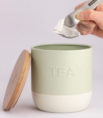 Typhoon Oben Tea Storage 1.25l Green General Storage The Cooks Kitchen 