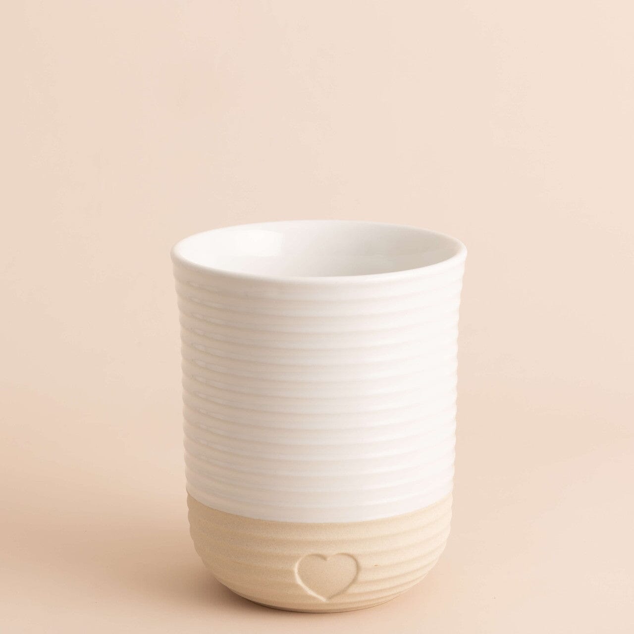 Mason Cash Rustic Charm Utensil Pot - 15x12.5cm Cutlery & Utensil Storage The Cooks Kitchen 