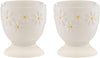 Price & Kensington Daisy Egg Cup Holder Set Of 2 Ceramic Hand Painted