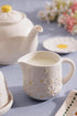 Price & Kensington Daisy Milk Jug 275ml Creamer Ceramic Hand Painted Servingware The Cooks Kitchen 