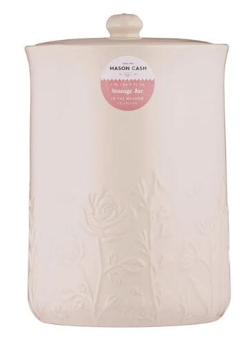 Mason Cash In The Meadow Storage Jar 2.5l 23x15cm - Cream General Storage The Cooks Kitchen 