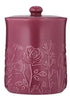 Mason Cash In The Meadow Storage Jar 1.85l 18x13cm - Burgundy General Storage The Cooks Kitchen 