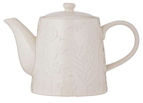 Mason Cash In The Meadow Teapot 800ml - Cream Teapots & Infusers The Cooks Kitchen 