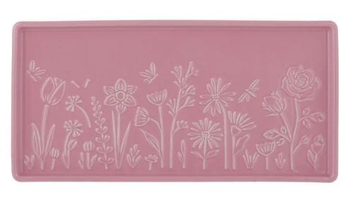 Mason Cash In The Meadow Rectangle Platter 30x15cm - Rose Platters & Bowls The Cooks Kitchen 