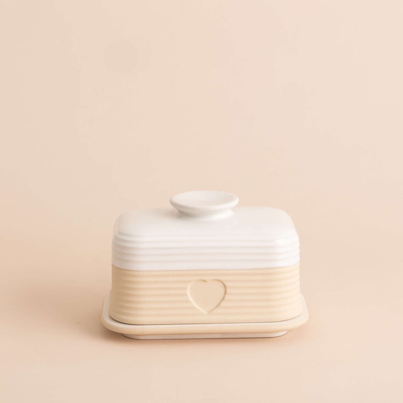 Mason Cash Rustic Charm Butter Dish - 10x15.6x10.6cm Bread & Butter Storage The Cooks Kitchen 