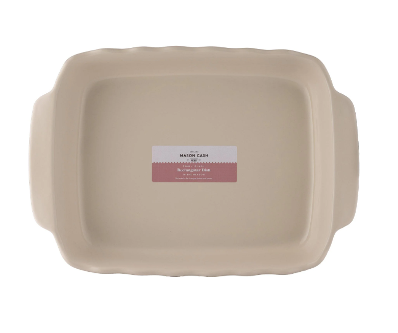 Mason Cash In The Meadow Large Rectangle Oven Dish Cream 2.8l