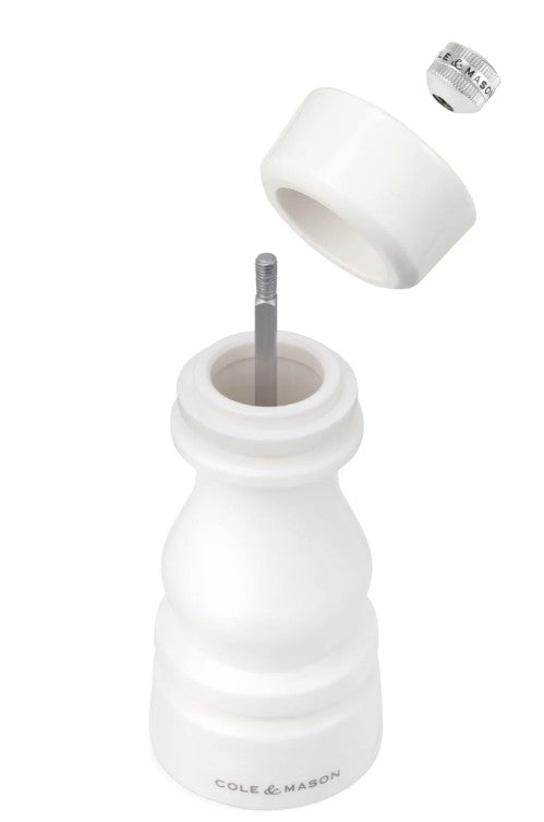 Cole & Mason London Salt & Pepper Mills - Black And White Gloss