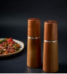 Cole & Mason Marlow Acacia Wood Mill Gift Set Salt & Pepper Grinders & Mills The Cooks Kitchen 