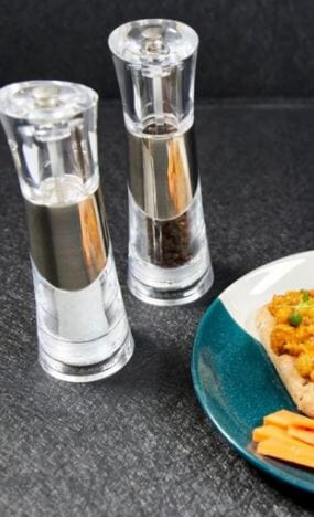Cole & Mason Bobbi Salt & Pepper Mill Gift Set Salt & Pepper Grinders & Mills The Cooks Kitchen 