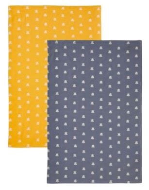 Ulster Weavers Pack Of Two Bee Tea Towels Tea Towels The Cooks Kitchen 
