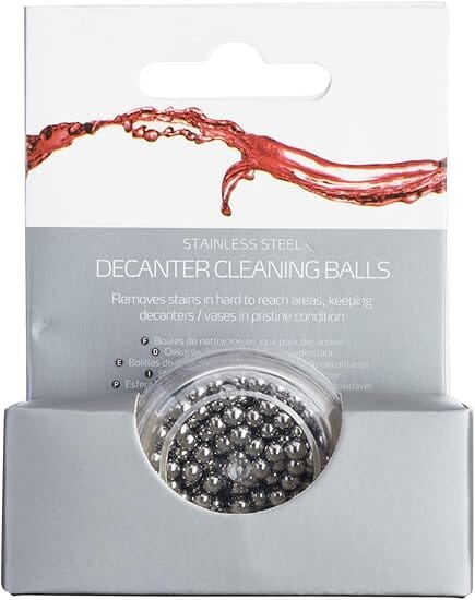 Barcraft Decanter Cleaning Ball Ss Barware Accessories The Cooks Kitchen 