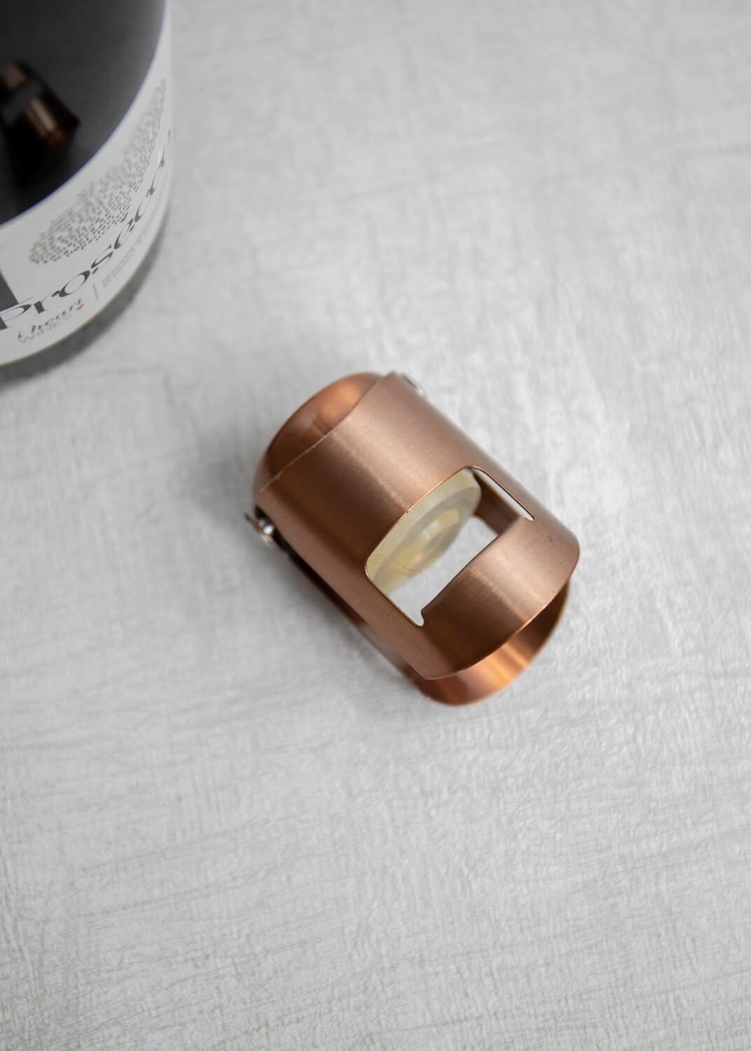 Barcraft Champagne And Sparkling Wine Bottle Stopper - Copper Openers & Stoppers The Cooks Kitchen 