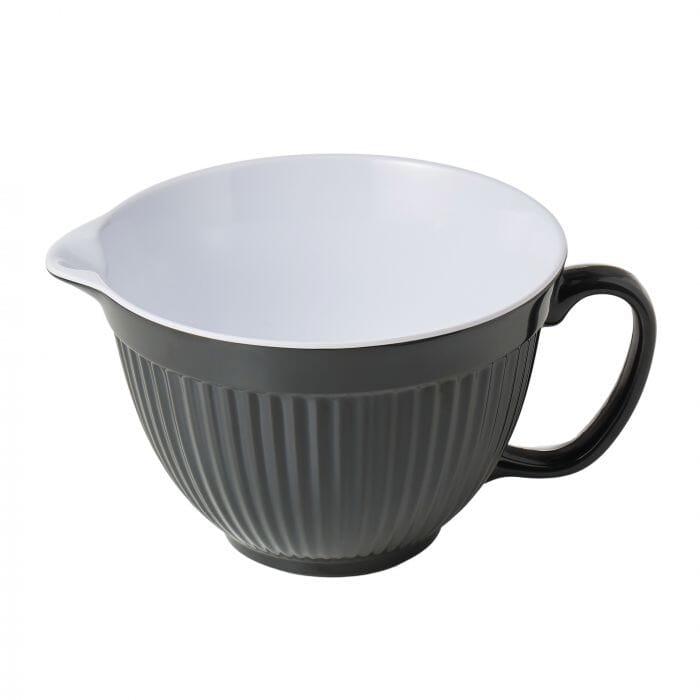 Zeal Melamine Mixing Bowl Jug 3l Dark Grey Mixing Bowls & Pudding Bowls The Cooks Kitchen Mandurah 