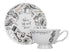 Mikasa X Victoria And Albert Alice In Wonderland Cup And Saucer 210ml Mugs - Cups & Saucers The Cooks Kitchen 