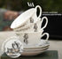 Mikasa X Victoria And Albert Alice In Wonderland Cup And Saucer 210ml Mugs - Cups & Saucers The Cooks Kitchen 