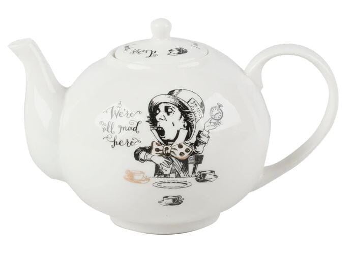 Mikasa X Victoria And Albert Alice In Wonderland Large Teapot 1l Ceramic Teapots The Cooks Kitchen 