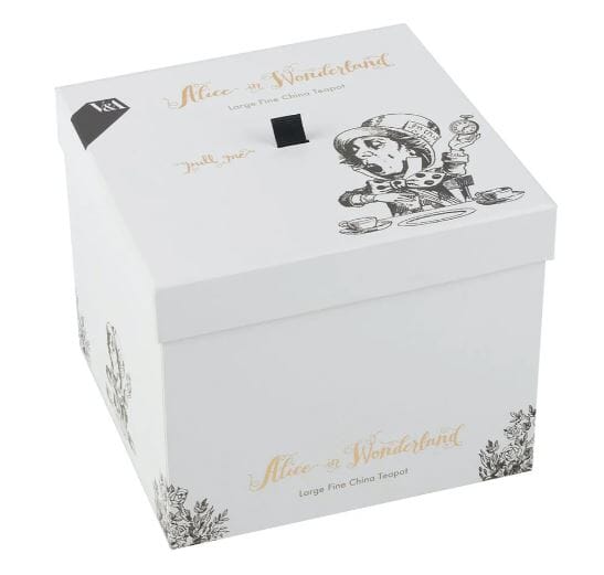 Mikasa X Victoria And Albert Alice In Wonderland Large Teapot 1l Ceramic Teapots The Cooks Kitchen 