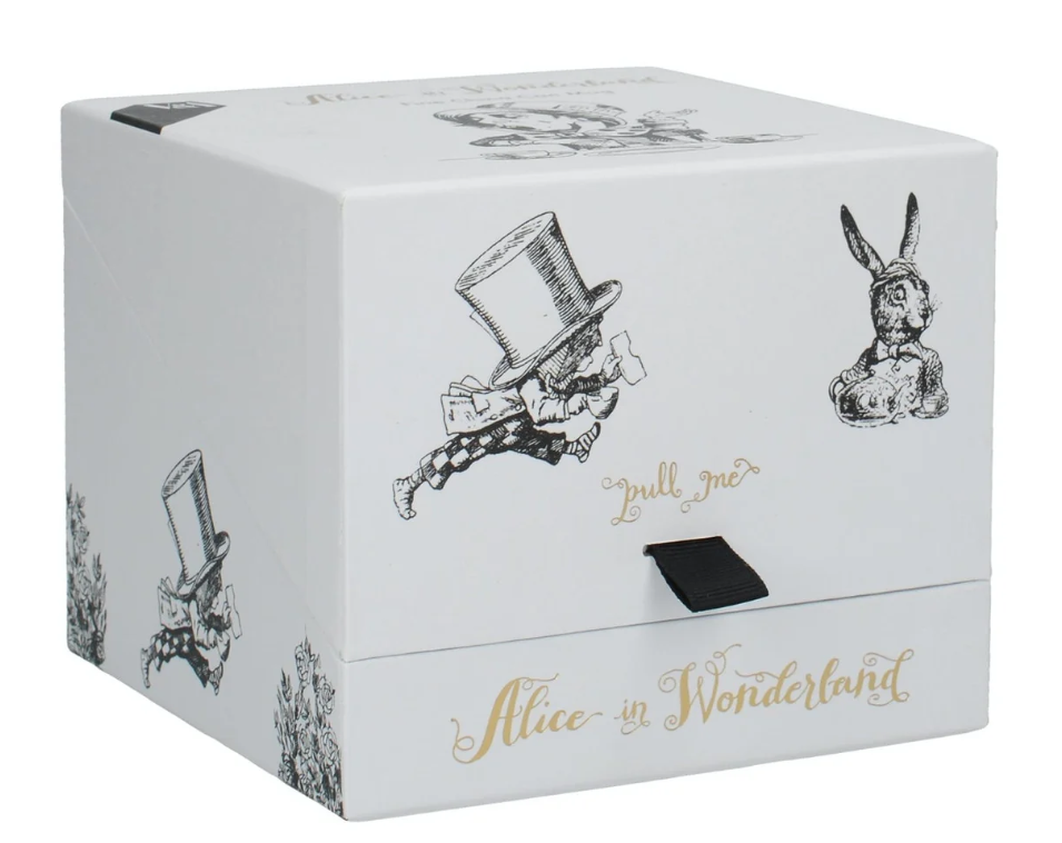 Victoria & Albert Alice In Wonderland Can Mug, Mad Hatter, 350ml, Gift Boxed