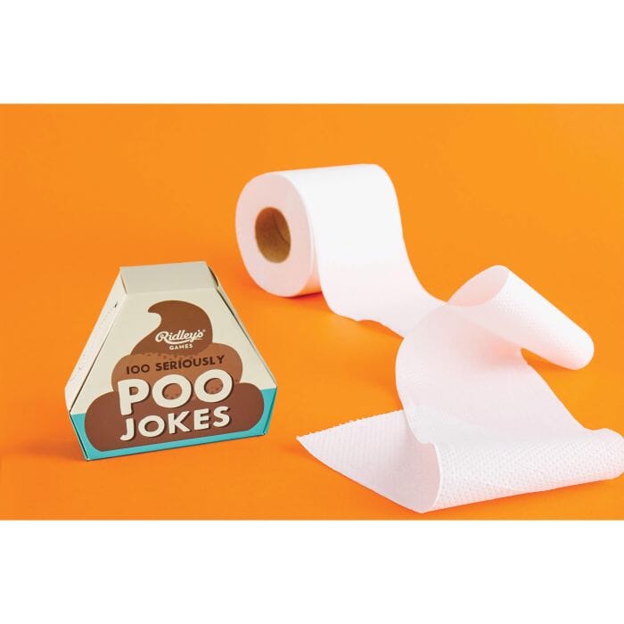 Ridleys 100 Poo Jokes 8.3x9.5x2.5cm Novelty Gifts The Cooks Kitchen 
