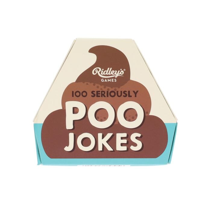 Ridleys 100 Poo Jokes 8.3x9.5x2.5cm Novelty Gifts The Cooks Kitchen 