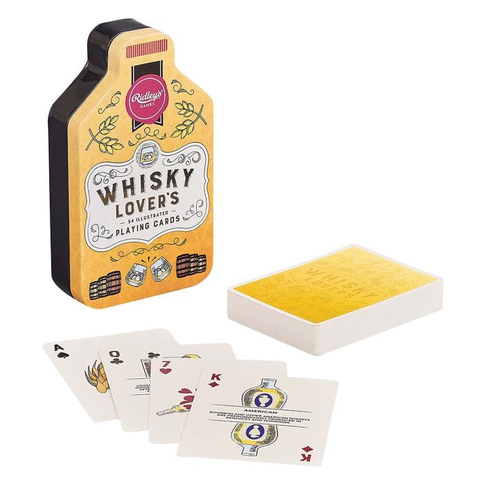 Ridleys Whiskey Lover's Playing Cards Novelty Gifts The Cooks Kitchen 