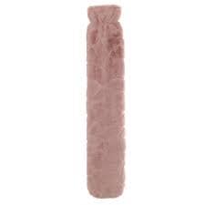 Long Hot Water Bottle - Pink Faux Fur Novelty Gifts The Cooks Kitchen Mandurah 