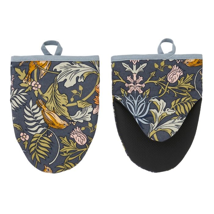Ulster Weavers Finch & Flower Microwave Mitts 2pcs Set 18x14.5x2.5cm Aprons The Cooks Kitchen 