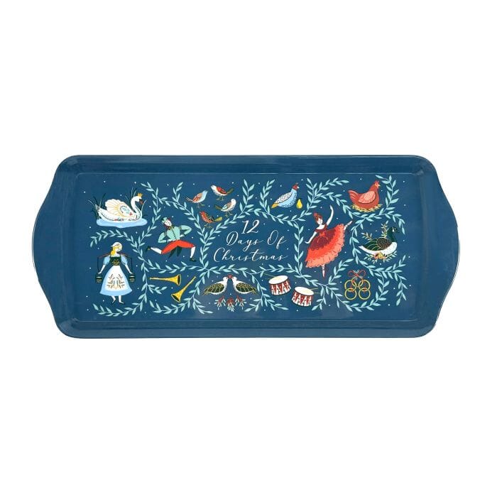Ulster Weavers 12 Days Of Christmas Small Tray 39x17x3cm Trays The Cooks Kitchen 