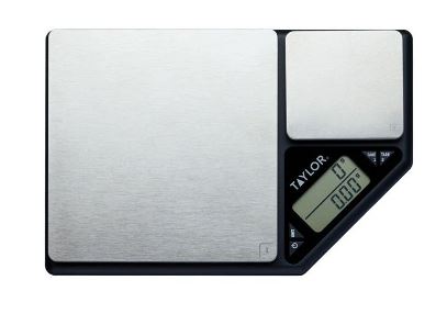 Taylor Pro Plastic Dual Platform Digital Kitchen Scale 5kg/500g