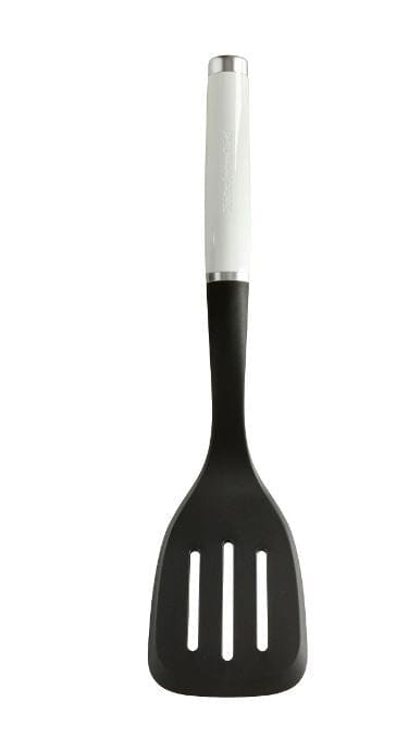 Kitchenaid Classic Slotted Turner Nylon White Utensils The Cooks Kitchen 