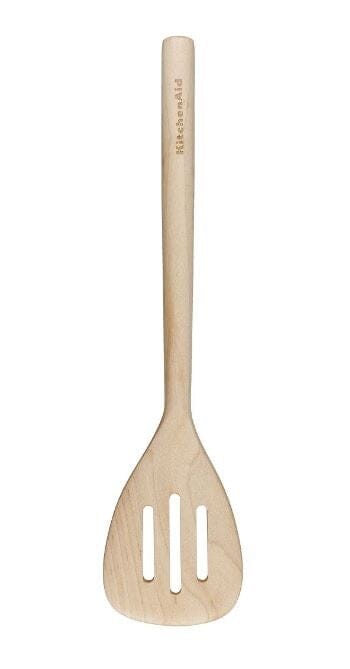 Kitchenaid Maple Wood Slotted Turner Utensils The Cooks Kitchen 