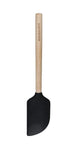 Kitchenaid Maple Wood Scraper Spatula Silicone Utensils The Cooks Kitchen 