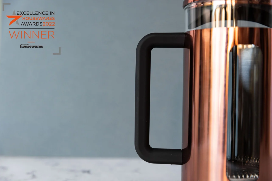 La Cafetiere Pisa 3 Cup Cafetiere - Copper