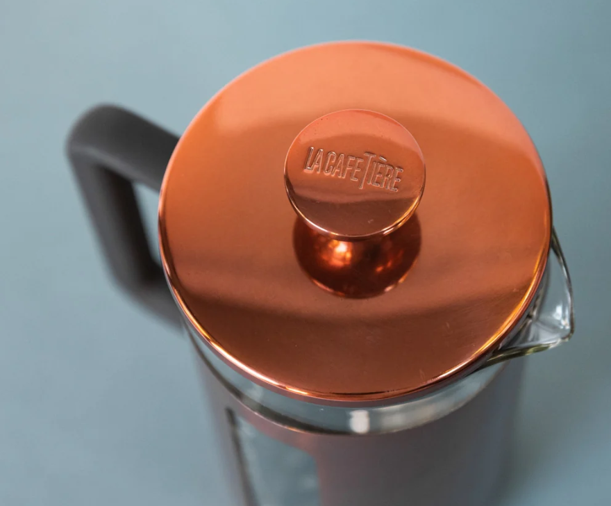 La Cafetiere Pisa 3 Cup Cafetiere - Copper