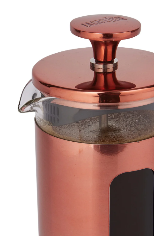 La Cafetiere Pisa 3 Cup Cafetiere - Copper
