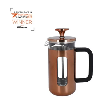 La Cafetiere Pisa 3 Cup Cafetiere - Copper